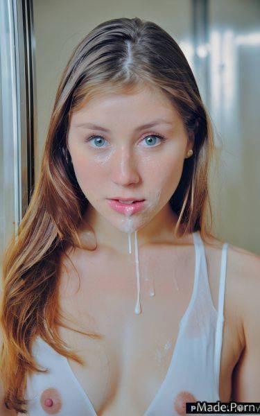 Elevator looking at viewer athlete gymnast nude chinese white AI porn - made.porn - China on pornsimulated.com
