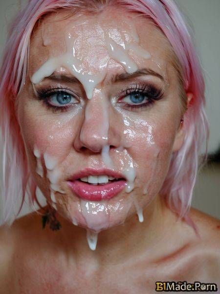 Mohawk cumshot british white red skinny 30 AI porn - made.porn - Britain on pornsimulated.com