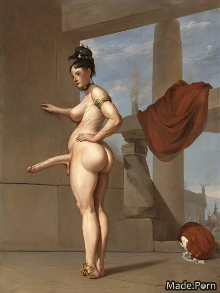 80 baroque nude topless shemale close up caucasian AI porn - made.porn on pornsimulated.com