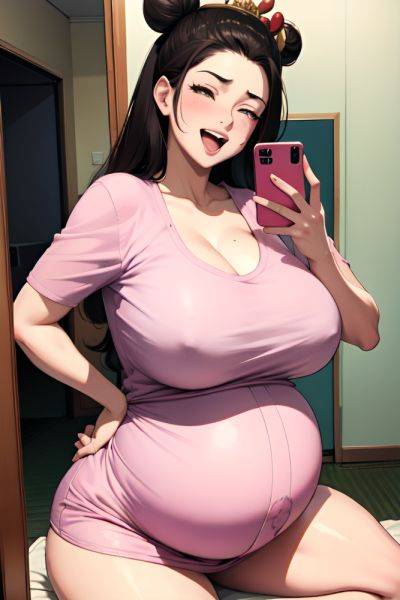 Anime Pregnant Huge Boobs 80s Age Laughing Face Brunette Slicked Hair Style Dark Skin Mirror Selfie Hospital Front View Straddling Geisha 3688609827327259905 - AI Hentai - aihentai.co on pornsimulated.com