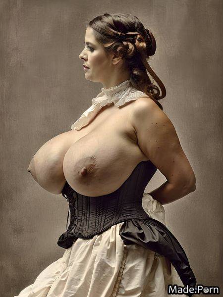Fat woman thighs 40 nipples victorian bottomless AI porn - made.porn on pornsimulated.com
