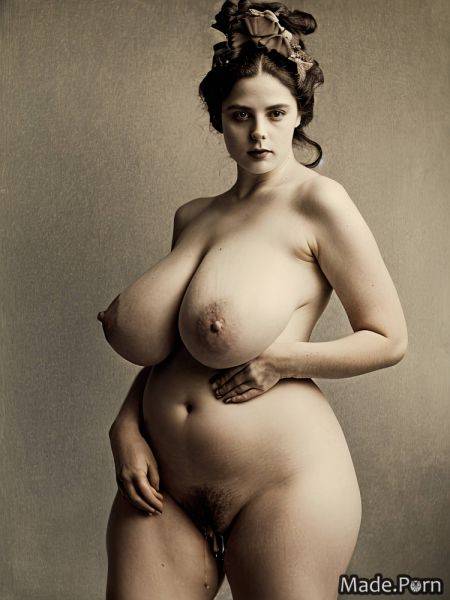 Victorian saggy tits athlete portrait nipples huge boobs bottomless AI porn - made.porn on pornsimulated.com