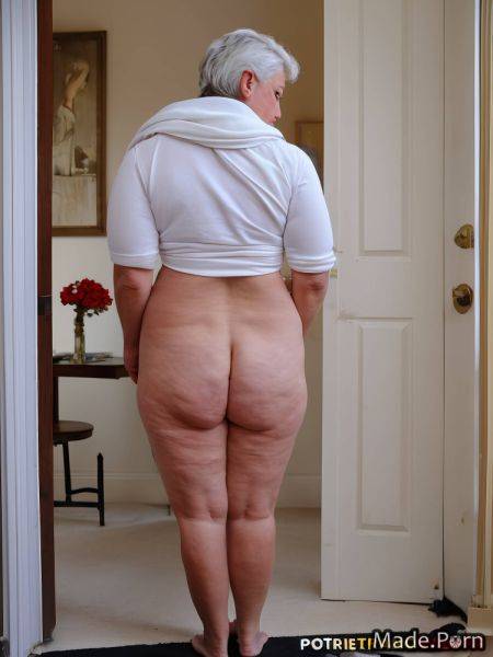 Short sweater cotton busty fat white hair 50s AI porn - made.porn on pornsimulated.com