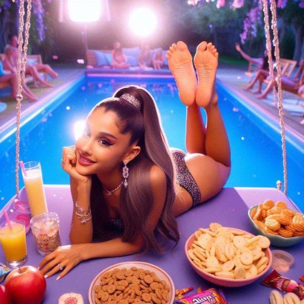 Ariana Grande FEET and legs - (AI FAKE not by me) - erome.com on pornsimulated.com