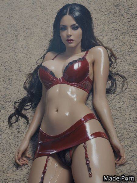 Silk red latina standing athlete lipstick tight AI porn - made.porn on pornsimulated.com