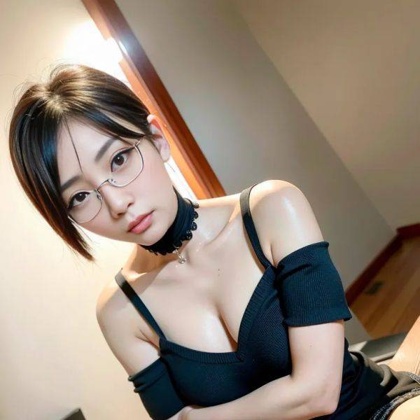 ,korean,kpop idol,woman,twenties,(RAW photo, best quality, masterpiece:1.1), (realistic, photo-realistic:1.2), ultra-detailed, ultra high res, physically-based rendering,short hair,pixie cut,black hair,seductive,Looking - pornmake.ai - North Korea on pornsimulated.com