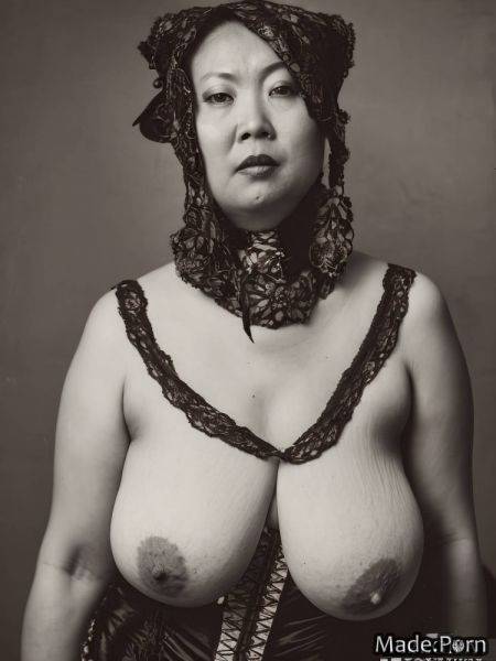 Big hips woman huge boobs nipples asian saggy tits fat AI porn - made.porn on pornsimulated.com