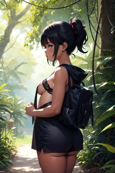 Anime Chubby Small Tits 18 Age Pouting Lips Face Black Hair Pixie Hair Style Dark Skin Soft Anime Jungle Side View Cumshot Goth 3689313345727763033 - AI Hentai - aihentai.co on pornsimulated.com