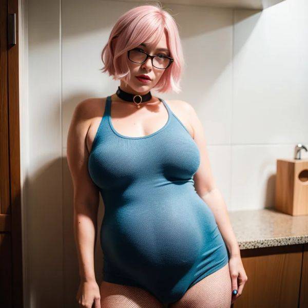 ,white people,woman,twenties,(RAW photo, best quality, masterpiece:1.1), (realistic, photo-realistic:1.2), ultra-detailed, ultra high res, physically-based rendering,short hair,bobcut,pink hair,blue eyes,beautiful,pouting - pornmake.ai on pornsimulated.com