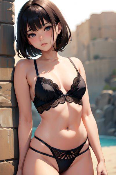 Anime Busty Small Tits 18 Age Sad Face Brunette Bangs Hair Style Dark Skin Comic Desert Front View Cumshot Lingerie 3696112707197623381 - AI Hentai - aihentai.co on pornsimulated.com