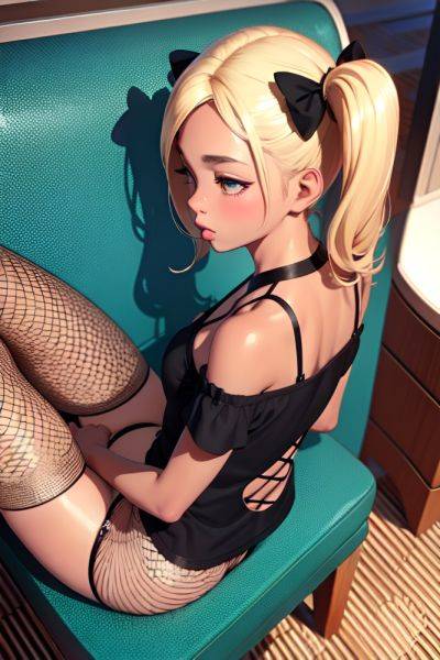 Anime Skinny Small Tits 40s Age Pouting Lips Face Blonde Pigtails Hair Style Dark Skin 3d Yacht Back View Sleeping Fishnet 3696406480969158595 - AI Hentai - aihentai.co on pornsimulated.com