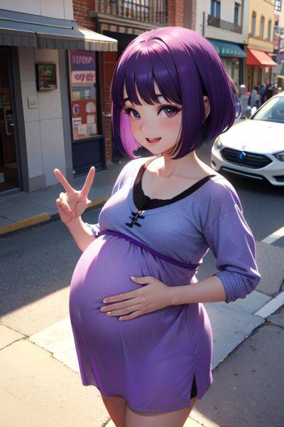 Anime Pregnant Small Tits 60s Age Happy Face Purple Hair Bobcut Hair Style Light Skin 3d Street Side View Gaming Bra 3697210500846398318 - AI Hentai - aihentai.co on pornsimulated.com