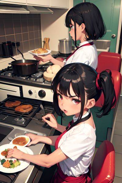 Anime Busty Small Tits 40s Age Angry Face Black Hair Pixie Hair Style Dark Skin Skin Detail (beta) Car Side View Cooking Maid 3697268480911586084 - AI Hentai - aihentai.co on pornsimulated.com