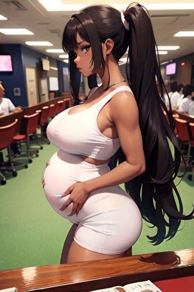 Anime Pregnant Small Tits 60s Age Pouting Lips Face Ginger Messy Hair Style Dark Skin Soft Anime Casino Back View Working Out Nurse 3697338061512871280 - AI Hentai - aihentai.co on pornsimulated.com