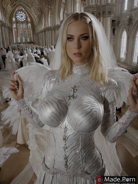 British slutty bra fantasy armor white skinny woman AI porn - made.porn - Britain on pornsimulated.com