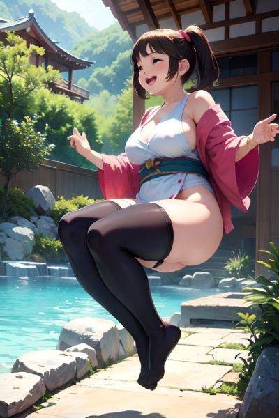 Anime Chubby Small Tits 80s Age Laughing Face Brunette Pixie Hair Style Light Skin Charcoal Onsen Side View Jumping Stockings 3697964268704079668 - AI Hentai - aihentai.co on pornsimulated.com