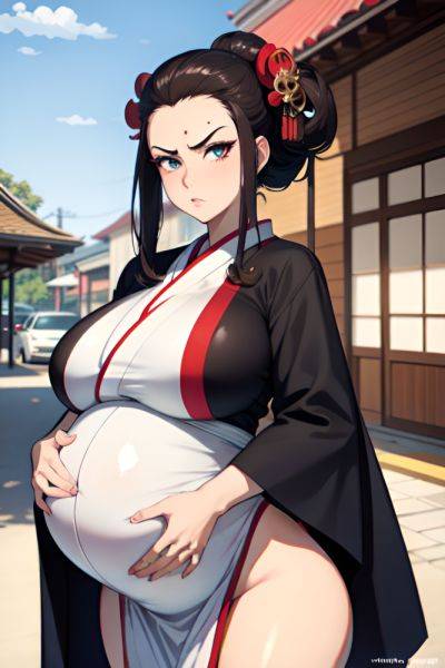 Anime Pregnant Huge Boobs 70s Age Serious Face Brunette Slicked Hair Style Light Skin Charcoal Car Front View T Pose Geisha 3697995192461149482 - AI Hentai - aihentai.co on pornsimulated.com