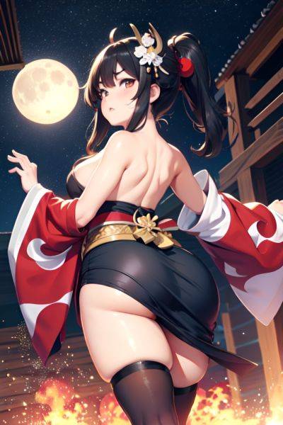 Anime Chubby Small Tits 40s Age Angry Face Black Hair Messy Hair Style Light Skin 3d Moon Back View Plank Geisha 3698118887520100632 - AI Hentai - aihentai.co on pornsimulated.com