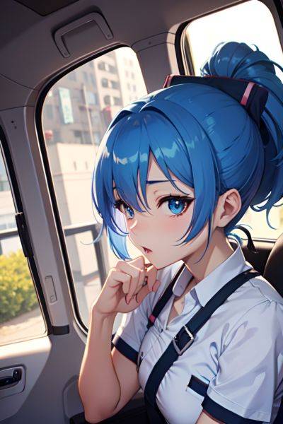 Anime Busty Small Tits 30s Age Seductive Face Blue Hair Ponytail Hair Style Light Skin Soft + Warm Car Front View Cumshot Nurse 3698327622932103615 - AI Hentai - aihentai.co on pornsimulated.com