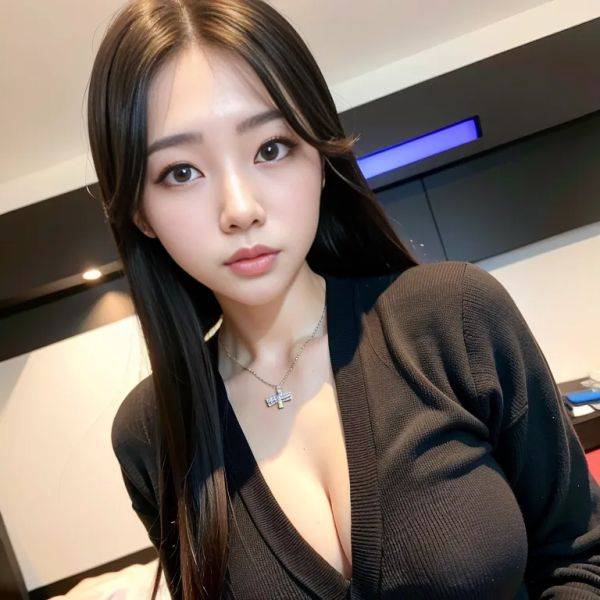 ,korean,kpop idol,woman,twenties,(RAW photo, best quality, masterpiece:1.1), (realistic, photo-realistic:1.2), ultra-detailed, ultra high res, physically-based rendering,long hair,black hair,(adult:1.5) - pornmake.ai - North Korea on pornsimulated.com