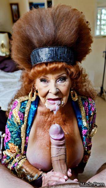 Looking at viewer multicolored hair caucasian slutty goth saggy tits pov AI porn - made.porn on pornsimulated.com