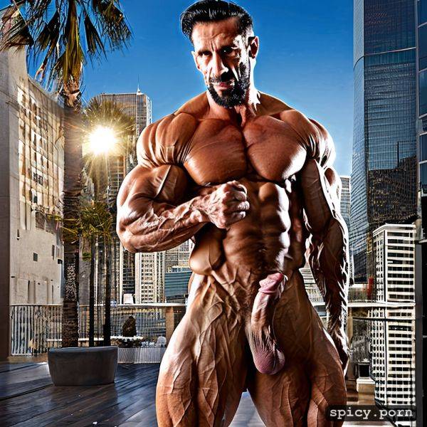 Long athletic legs, wrinkled skin, sweat drips, hairy 87 years old grandpa arab with ripped abs - spicy.porn on pornsimulated.com