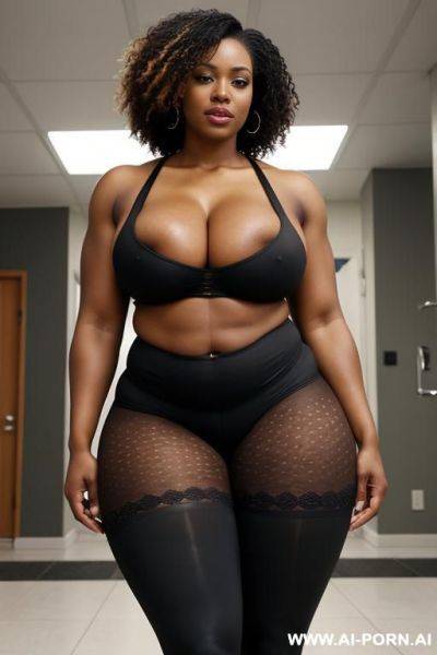 African american beautiful womans athletic big big ass and tights big tits big milkings huge tits wide hips - ai-porn.ai - Usa on pornsimulated.com