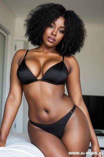 A beautiful black woman with american ancestry - ai-porn.ai - Usa on pornsimulated.com