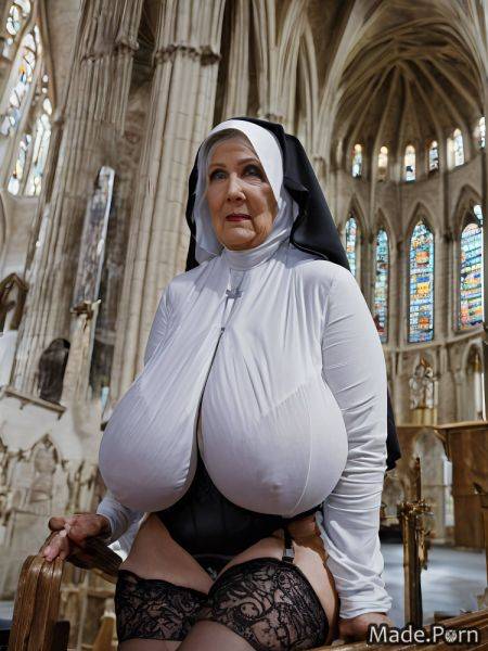 Thick thighs 70 church woman hairy nun ssbbw AI porn - made.porn on pornsimulated.com