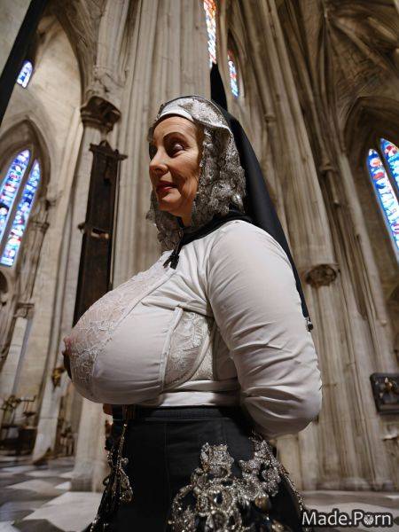 70 thick thighs gigantic boobs woman hairy nun church AI porn - made.porn on pornsimulated.com