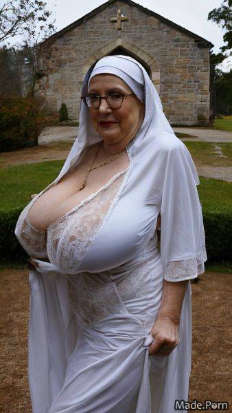 Big hips nun made woman gigantic boobs hairy flashing tits AI porn - made.porn on pornsimulated.com