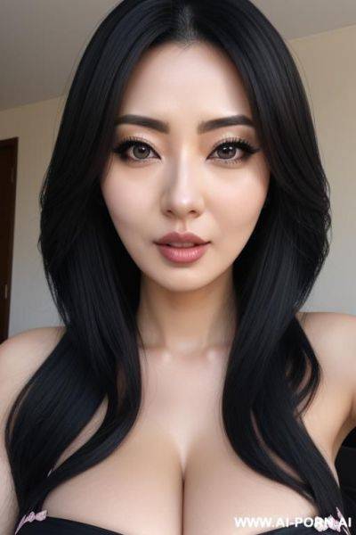 Anime woman showing boobs - ai-porn.ai on pornsimulated.com