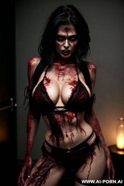 Sexy, female zombie - ai-porn.ai on pornsimulated.com