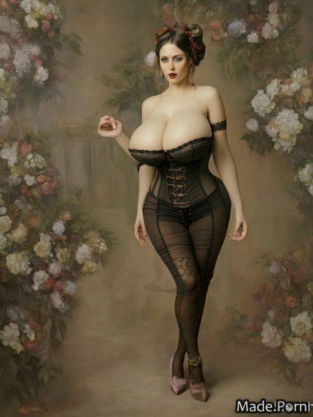 Big hips victorian goth fat huge boobs thighs fantasy AI porn - made.porn on pornsimulated.com