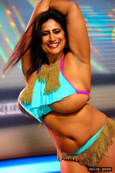 Full body view, curvy body, color photo, performing on stage - spicy.porn - India on pornsimulated.com