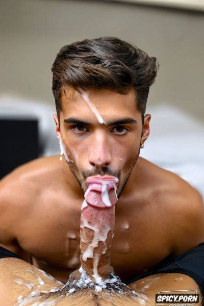 Eye contact, cumslut1 5, gay, sucking dick, 18 years old, middle eastern full deepthroat1 5 - spicy.porn on pornsimulated.com