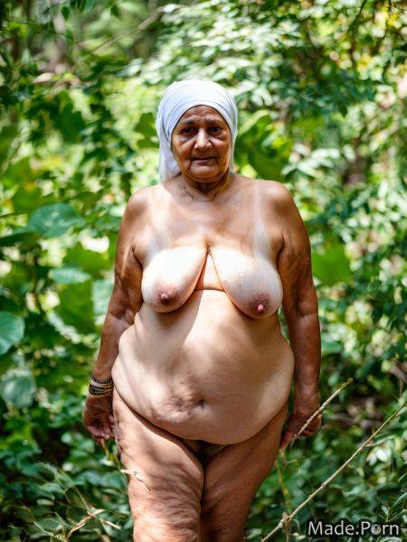 Photo gigantic boobs 90 hairy tan lines woman jungle AI porn - made.porn on pornsimulated.com