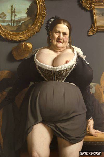 Giant and perfectly round areolas very big fat tits, victorian style - spicy.porn on pornsimulated.com