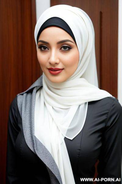 Busty hijab - ai-porn.ai on pornsimulated.com