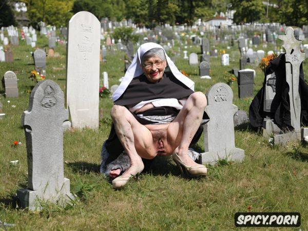 Very old granny, point of view, ninety, thin, catholic nun, elderly - spicy.porn on pornsimulated.com