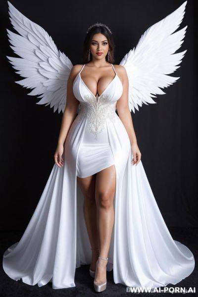 Huge breasts in weding dress - ai-porn.ai on pornsimulated.com