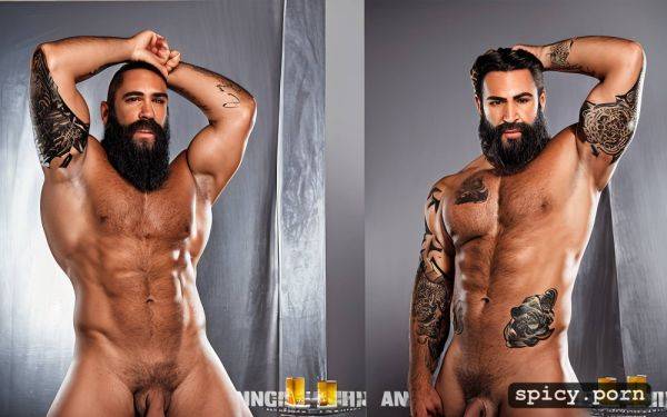 Caucasian man, handsome full beard, 35 40 years old, tattooed arms - spicy.porn - Mexico on pornsimulated.com