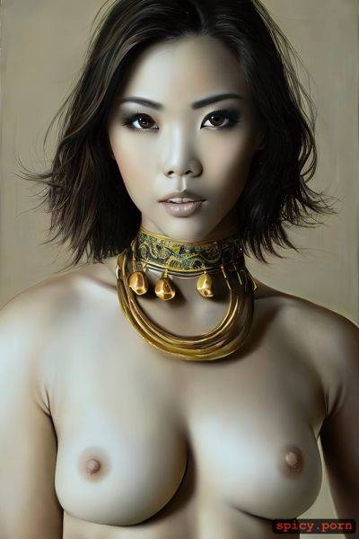 Symmetric face, thai girl, small boobs, shy, perky nipples, full head visible - spicy.porn - Thailand on pornsimulated.com