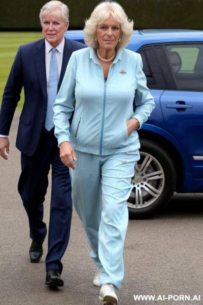 Duchess of cornwall, chav tracksuit - ai-porn.ai on pornsimulated.com