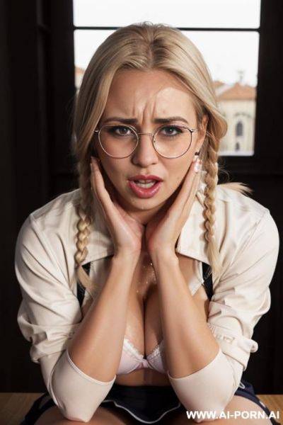 (thick rimmed glasses) - ai-porn.ai on pornsimulated.com