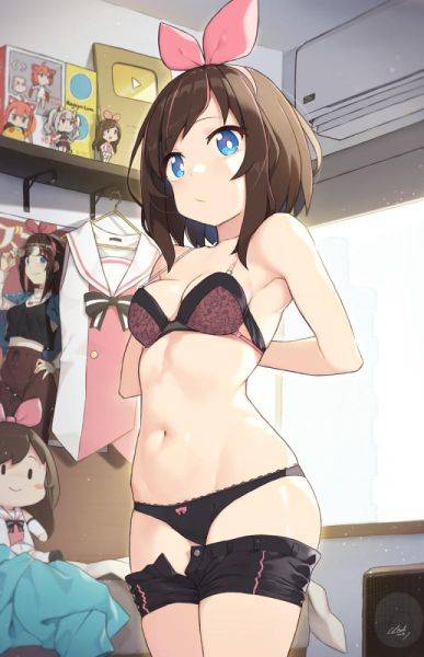 Kizuna Ai - xgroovy.com on pornsimulated.com