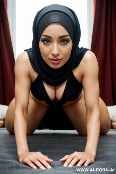 Hijab beutiful stuck tight ass topless - ai-porn.ai on pornsimulated.com