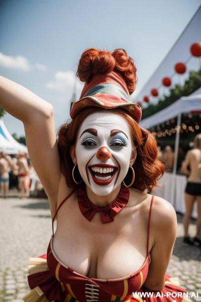 A sexy clown woman - ai-porn.ai on pornsimulated.com