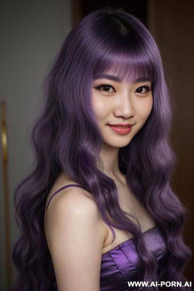 (highest quality) (visually pleasing) medium closeup, purple eyes, purple pupils, flowing hair, russian, various hairstyles, nerdy sorceress, - ai-porn.ai - Russia on pornsimulated.com