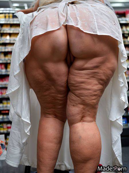 Pussy juice from behind looking back busty sideview back view grocery store AI porn - made.porn on pornsimulated.com